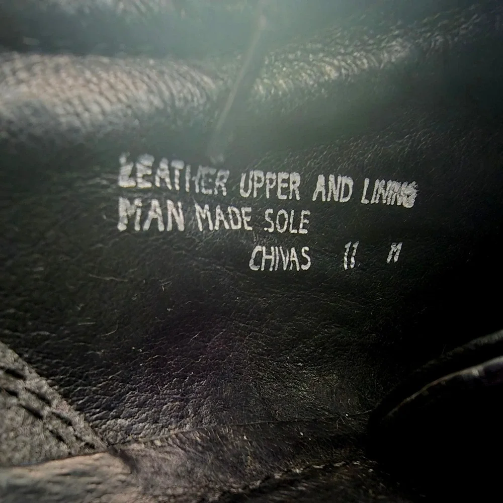Venturini‎ Italy Black Leather Oxford Shoes Mens 11 M Lace Up Comfort Dress